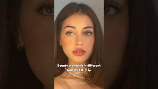 Beauty standards in different countries|#beauty#countries#explore#trending#aesthetic#viral#shorts