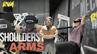 RVA Iron in Richmond | Nutrition Plan | Shoulder & Arm Workout