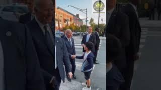 Байден пожал руку мальчику-казаху и сказал: "Алға, Казахстан!"