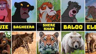 The Jungle Book Characters in Real Life