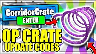 ALL *NEW* SECRET OP WORKING CODES! [CRATES UPDATE] Roblox Corridor Of Hell