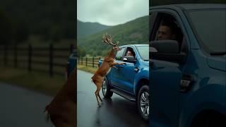 Animals Warning Signals to Humans.  #rescue #deer #shorts