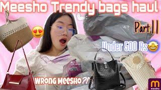 Meesho Trendy bags || Part 2 || starting at 270rs only/-#meesho #meeshohaul #bags