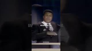 Muhammad Ali on his IDOL Sugar Ray Robinson 