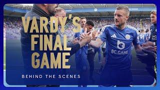 Behind The Scenes With Jamie Vardy  | The GOAT's Final Game Farewell