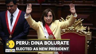 Dina Boluarte sworn in as Peru's first female President | World News | English News | WION