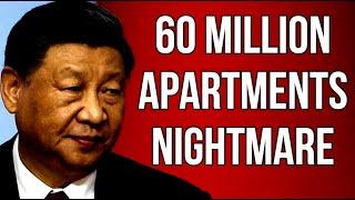 CHINA 60 Million Unsold Apartments Nightmare for Economy in 2024 as Property Crash Continues