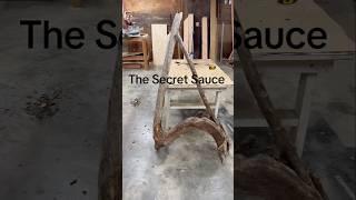 Crazy ritual to get creative. #woodworking #work #art #comedy