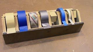 Homemade Multi Tape Dispenser