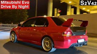 Mitsubishi EVO ΙΧ drive by night! S2V42