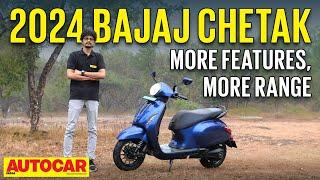 2024 Bajaj Chetak review - Do the upgrades to the electric scooter add up? | Ride |@autocarindia1