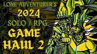 Lone Adventurer | 2024 Solo / RPG Game Haul 2
