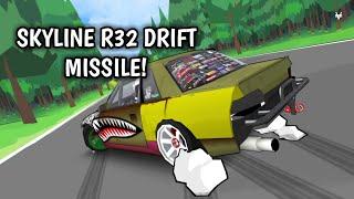 Skyline R32 Drift Missile Mods Free Livery Code | FR Legends