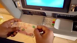 HOW TO DEPOSIT CASH IN EMIRATES NBD ATM MACHINE #video