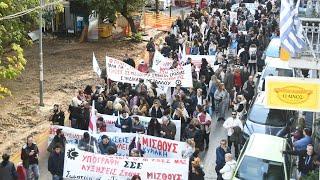 Πάτρα: Πολύ μεγάλη απεργιακή συγκέντρωση και πορεία - Χιλιάδες στους δρόμους