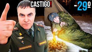 ME CASTIGAN EN EL EJERCITO RUSO Y DUERMO A -29 GRADOS...