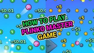 How To Play PLiNKO MASTER Game Cash out Gameplay, FILGA