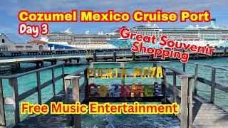 Cozumel Mexico- What you can do for FREE in Cozumel? Port Tour/Day 3 Jan 2025