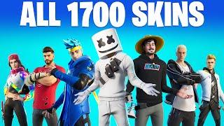 Fortnite ALL SKINS (All 27 Season)