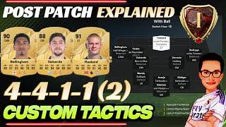 4-4-1-1(2) / 4411 (2)  *POST-PATCH* The Best  Custom Tactics - FC25 Ultimate Team ! Rank 1 - Champs