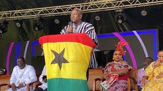 John Mahama Powerful Speech At Dr.Kwame Nkrumah’s 115th Birthday Celebration In Nkroful