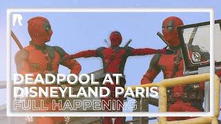 Deadpool taking over Avengers Campus - Disneyland Paris