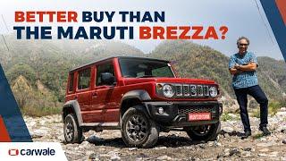 2023 Suzuki Jimny Review | Better Buy than the Brezza? | CarWale