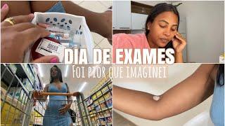 EXAME DE GLICOSE NA GRAVIDEZ / fui ao mercado #vlog #pregnant