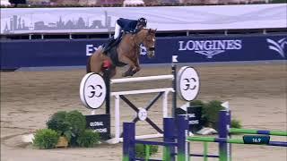 Le barrage gagnant de Julien Épaillard et Usual Suspect d'Auge au LGCT de Doha