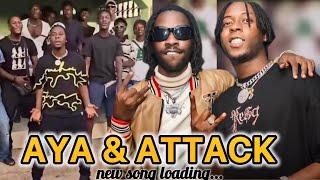 Aya ft Attack - new song loading...