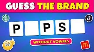 Can You Guess the Brand Without Vowels?  Quiz Rainbow