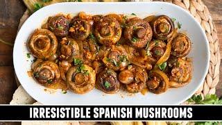 The BEST-EVER Spanish Mushrooms | Champiñones con Cebolla y Ajo Recipe