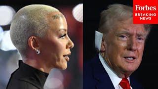 Amber Rose Speaks To The RNC: 'The Media Has Lied To Us About Donald Trump'