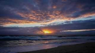 2013 Aug/17 Sunset at Scarborough beach, Perth, WA