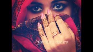 DIY How to Apply Henna/ Mehndi/ Temporary Tattoo Tutorial 10 - Samira Henna Art