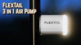 Small but Mighty! FlexTail Tiny Pump 2X: 3 in 1 Pump, Vacuum, Light