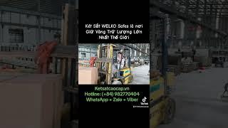 Két Sắt WELKO Safes là nơi Giữ Vàng Trữ Lượng Lớn Nhất Thế Giới #ketsat