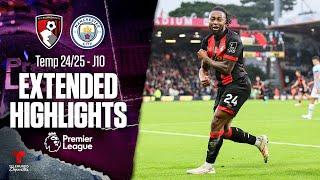 Bournemouth vs. Man City | Highlights Premier League | Jornada 10 | Telemundo Deportes