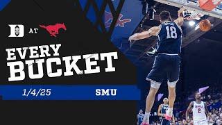 Duke 89, SMU 62 | Every Bucket (1-4-25)