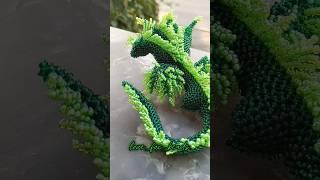 Дракоша Горыныч #бисероплетение  #бисер #врек #diy #творчество