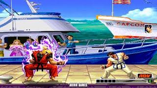 DRAGON KEN VS KIM KOF 98! INTENSE FIGHT!