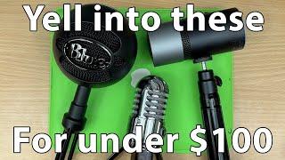 Cheap USB Microphones.