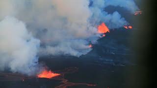 Volcano eruption in Iceland! Extreme Aviation Iceland