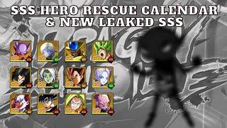 SSS HERO RESCUE CALENDAR & NEW LEAKED UNIT!  (Dragon Ball Idle)