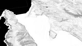 Coastal Erosion, Northern California, 3D Slope Map On 1-meter DEM, Alder Creek to San Francisco