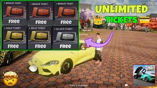 HOW TO GET UNLIMITED TICKETS IN DRIVE ZONE ONLINE | DRIVE ZONE ONLINE  GAMEPLAY