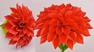 How to make Easy Paper Flower Step by Step For Home Decor