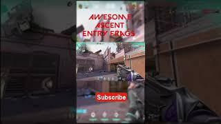 Entry frags with Jett on Ascent  #entry #frags #jett #ascent #shorts #valorant #valorantshorts