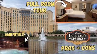 Our Stay at Disney's Coronado Springs Resort 2024, Room Tour, Food & Things to Know Before Your Stay