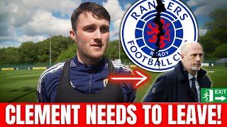 John Souttar SLAMS Philippe Clement in EXPLOSIVE National Team Interview | rangers fc news